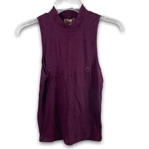 Cape Juby Sleeveless Ribbed Top | Purple | Medium | NWT